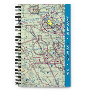 Lemoore Naval Air Station (Reeves Field) Airport (NLC) VFR Sectional Notebook
