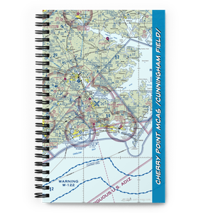 Cherry Point MCAS /Cunningham Field/ (NKT) VFR Sectional Notebook