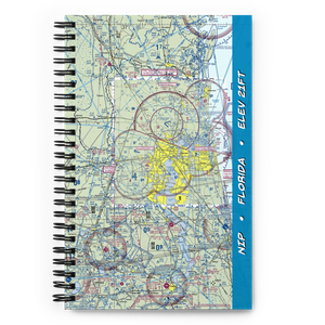 Jacksonville Naval Air Station (Towers Field) (NIP) VFR Sectional Notebook