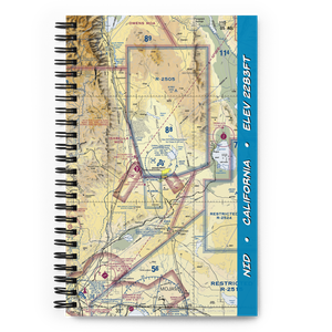 China Lake Naws (Armitage Field) Airport (NID) VFR Sectional Notebook