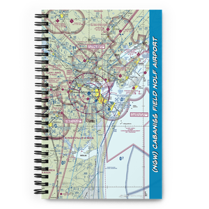 Cabaniss Field Nolf Airport (NGW) VFR Sectional Notebook