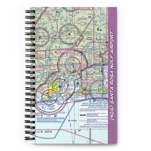 Santa Rosa Nolf Airport (NGS) VFR Sectional Notebook