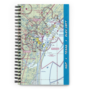 Corpus Christi Naval Air Station/Truax Field (NGP) VFR Sectional Notebook