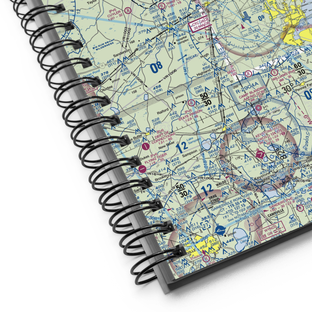 Whitehouse Naval Outlying Field (NEN) VFR Sectional Notebook 