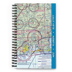 Whiting Field Naval Air Station South Airport (NDZ) VFR Sectional Notebook