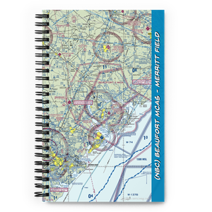 Beaufort MCAS - Merritt Field (NBC) VFR Sectional Notebook