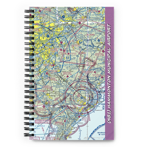 Hammonton Municipal Airport (N81) VFR Sectional Notebook