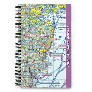 Lakewood Airport (N12) VFR Sectional Notebook