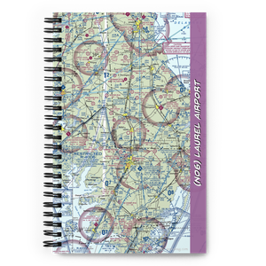 Laurel Airport (N06) VFR Sectional Notebook