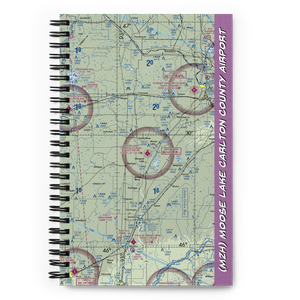 Moose Lake Carlton County Airport (MZH) VFR Sectional Notebook