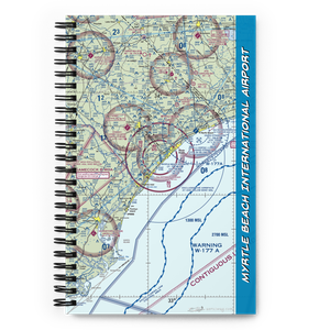 Myrtle Beach International Airport (MYR) VFR Sectional Notebook