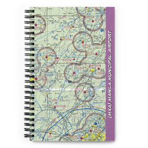 Manila Municipal Airport (MXA) VFR Sectional Notebook