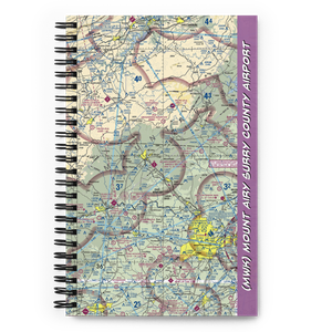 Mount Airy Surry County Airport (MWK) VFR Sectional Notebook