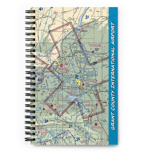 Grant County International Airport (MWH) VFR Sectional Notebook