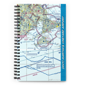 Martha's Vineyard Airport (MVY) VFR Sectional Notebook