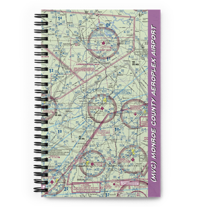 Monroe County Aeroplex Airport (MVC) VFR Sectional Notebook
