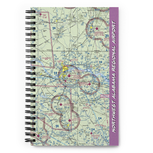 Northwest Alabama Regional Airport (MSL) VFR Sectional Notebook