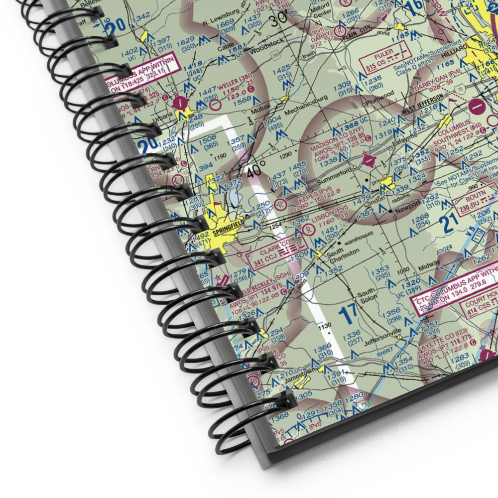 Union County Airport (MRT) VFR Sectional Notebook 
