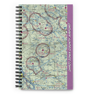 Iowa County Airport (MRJ) VFR Sectional Notebook