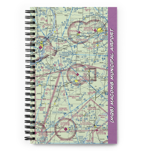 Macomb Municipal Airport (MQB) VFR Sectional Notebook