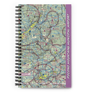 Pocono Mountains Municipal Airport (MPO) VFR Sectional Notebook