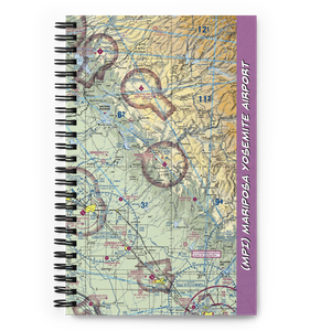 Mariposa Yosemite Airport (MPI) VFR Sectional Notebook