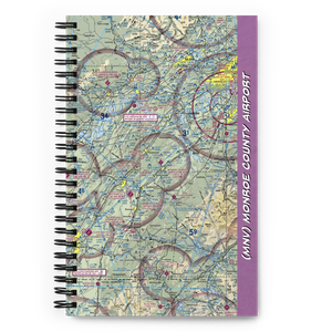 Monroe County Airport (MNV) VFR Sectional Notebook