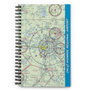 Monroe Regional Airport (MLU) VFR Sectional Notebook