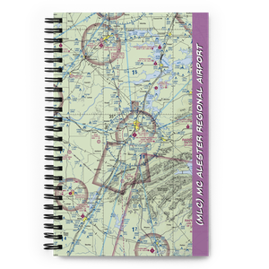 Mc Alester Regional Airport (MLC) VFR Sectional Notebook