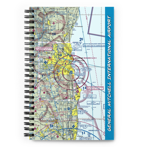 General Mitchell International Airport (MKE) VFR Sectional Notebook