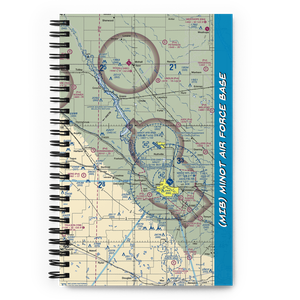 Minot Air Force Base (MIB) VFR Sectional Notebook