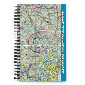 Manchester-Boston Regional Airport (MHT) VFR Sectional Notebook
