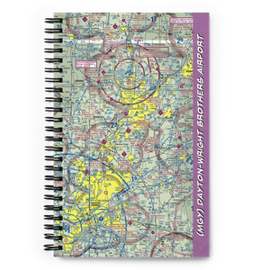 Dayton-Wright Brothers Airport (MGY) VFR Sectional Notebook