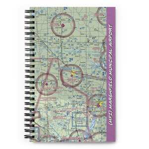 Marshfield Municipal Airport (MFI) VFR Sectional Notebook