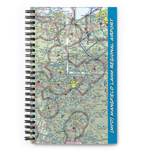 Mansfield Lahm Regional Airport (MFD) VFR Sectional Notebook