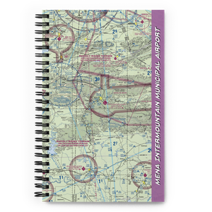 Mena Intermountain Municipal Airport (MEZ) VFR Sectional Notebook