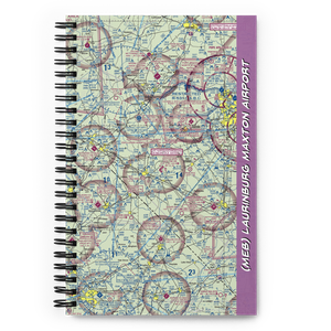 Laurinburg Maxton Airport (MEB) VFR Sectional Notebook