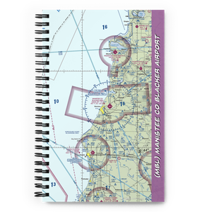 Manistee Co Blacker Airport (MBL) VFR Sectional Notebook