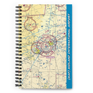 Midland International Airport (MAF) VFR Sectional Notebook