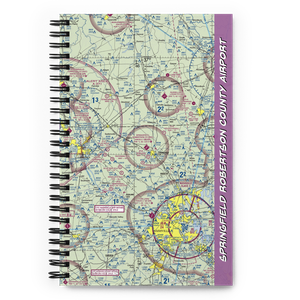 Springfield Robertson County Airport (M91) VFR Sectional Notebook