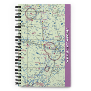 Scott Airport (M80) VFR Sectional Notebook