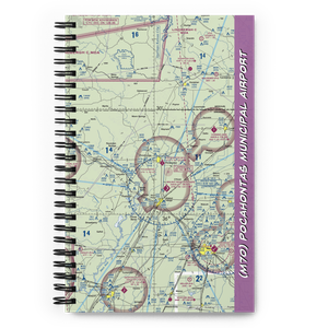 Pocahontas Municipal Airport (M70) VFR Sectional Notebook