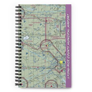 Lyons-Rice County Municipal Airport (LYO) VFR Sectional Notebook
