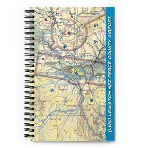 Lewiston Nez Perce County Airport (LWS) VFR Sectional Notebook