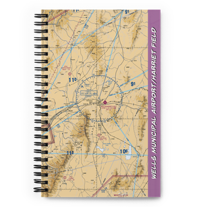 Wells Municipal Airport/Harriet Field (LWL) VFR Sectional Notebook
