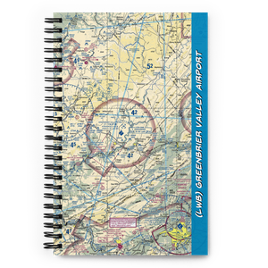 Greenbrier Valley Airport (LWB) VFR Sectional Notebook