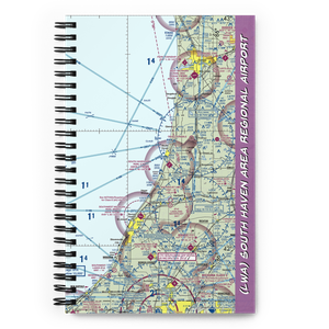 South Haven Area Regional Airport (LWA) VFR Sectional Notebook