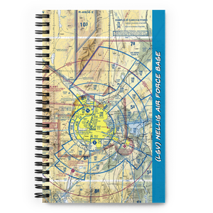 Nellis Air Force Base (LSV) VFR Sectional Notebook