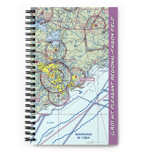 Mt Pleasant Regional-Faison field (LRO) VFR Sectional Notebook