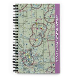 Le Mars Municipal Airport (LRJ) VFR Sectional Notebook